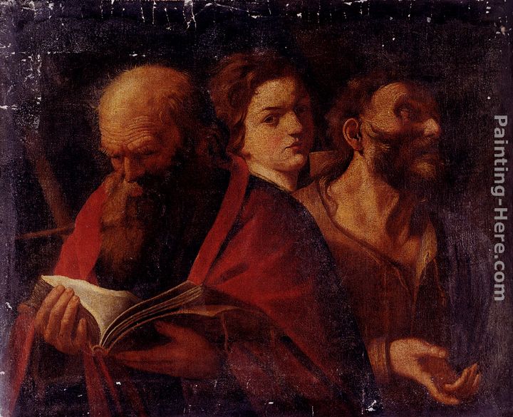 Three Ages Of Man painting - Andrea Sacchi Three Ages Of Man art painting
